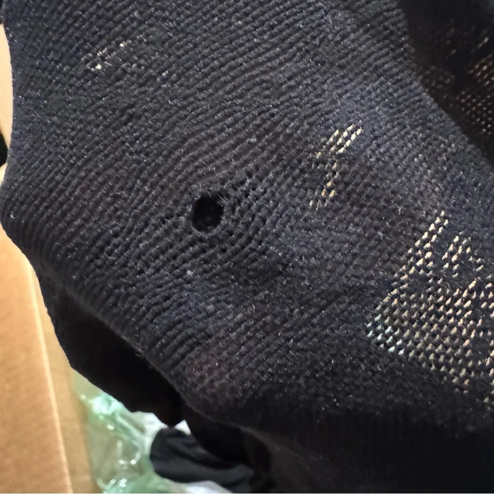 Gucci GG Logo Supremelis Black Tights